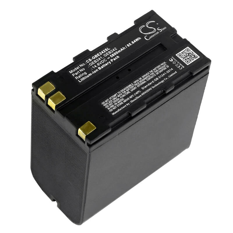 14.8V, 5800mAh, Li-ion Battery fits Leica, Ms60, Tm30 Total Stations, 85.84Wh