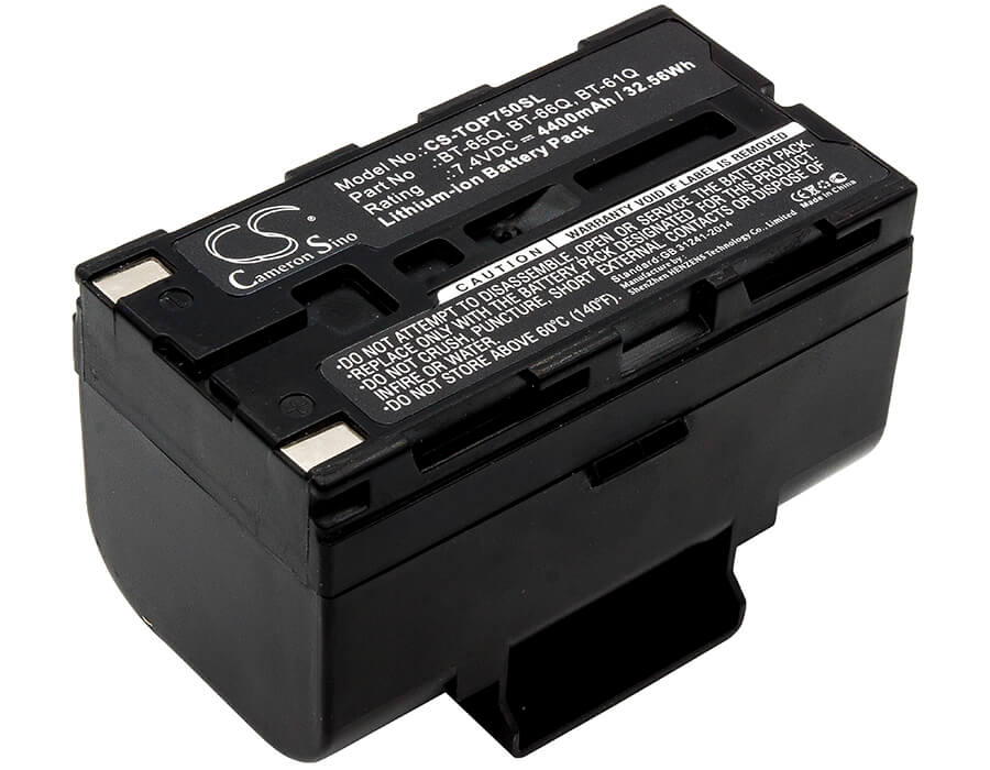 7.4V, 4400mAh, Li-ion Battery fits Topcon, Fc100, Fc-100, 32.56Wh