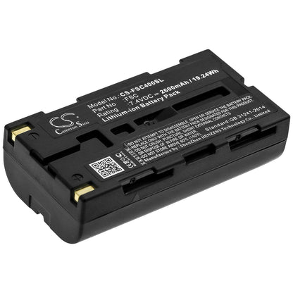 7.4V, 2600mAh, Li-ion Battery fits Fuji, Fsc, Fsc3, 19.24Wh