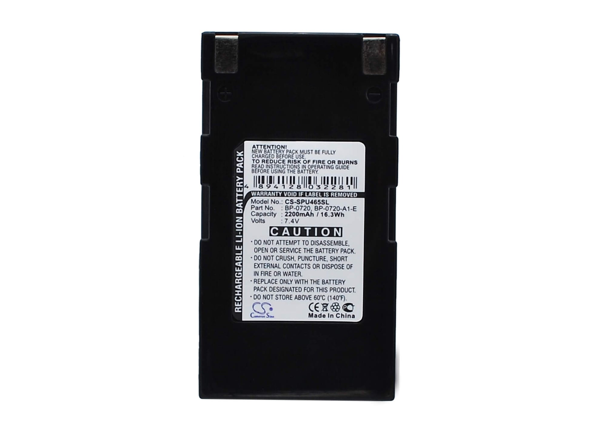 Equipment, Survey, Test 7.4V, 2200mAh, Li-ion Battery fits Seiko, Dpu-s445, Mpu-l465, 16.28Wh