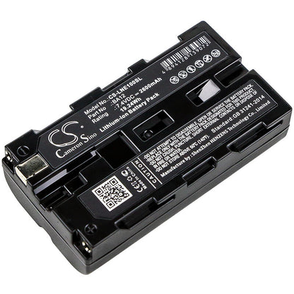 7.4V, 2600mAh, Li-ion Battery fits Line 6, James Tyler Variax, Jtv Guitar, 19.24Wh