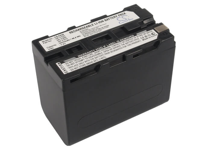 Equipment, Survey, Test 7.4V, 6600mAh, Li-ion Battery fits Sony, Ccd-rv100, Ccd-rv200, 48.84Wh