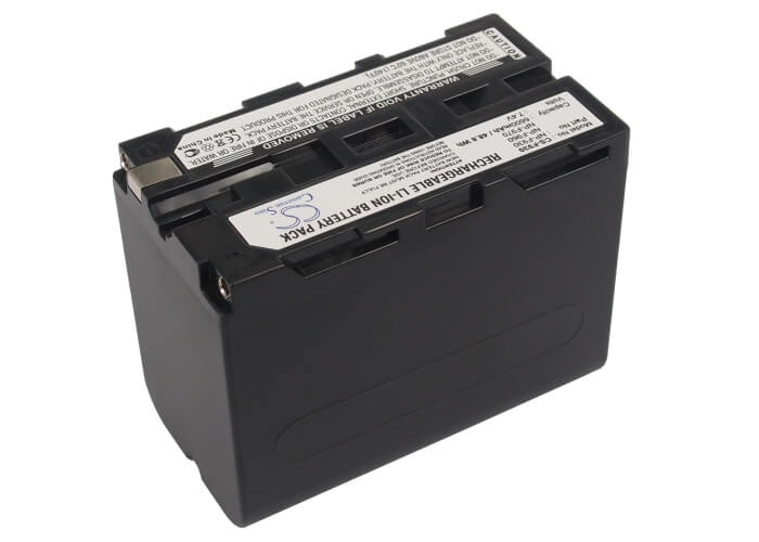 Equipment, Survey, Test 7.4V, 6600mAh, Li-ion Battery fits Sony, Ccd-rv100, Ccd-rv200, 48.84Wh