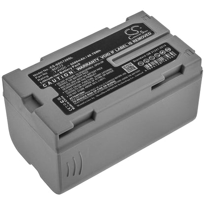 7.4V, 5500mAh, Li-ion Battery fits Topcon, Rc-5, Total Station Gm-52, 40.7Wh