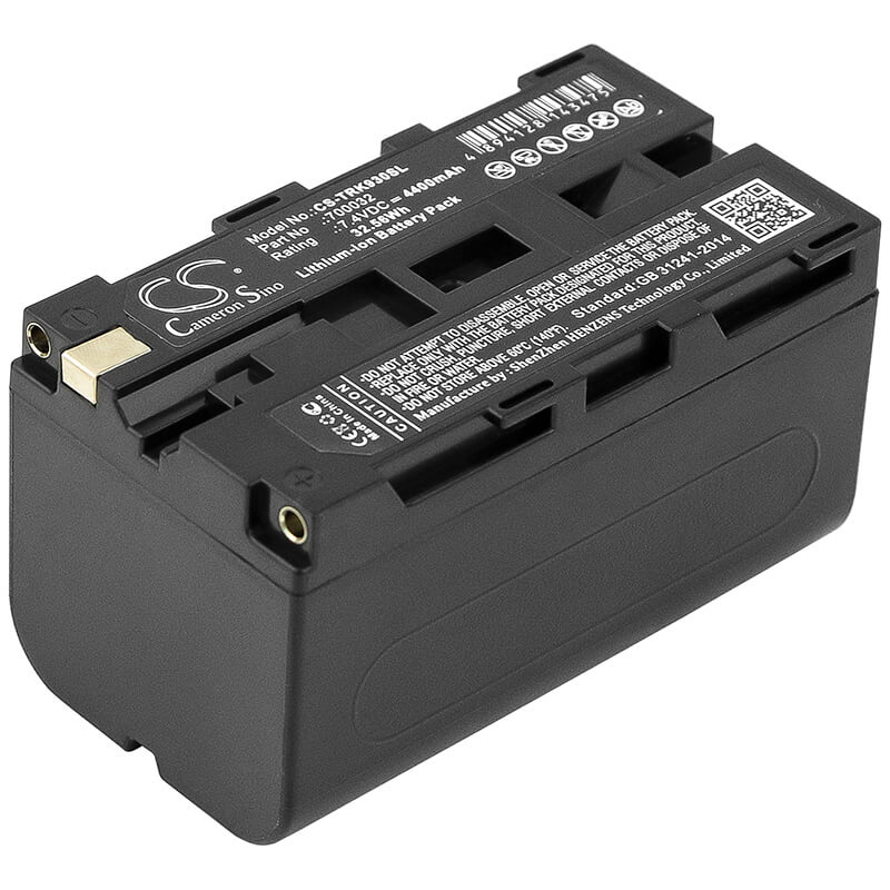 7.4V, 4400mAh, Li-ion Battery fits Tsi, 8532, Aerotrak 9036-01, 32.56Wh