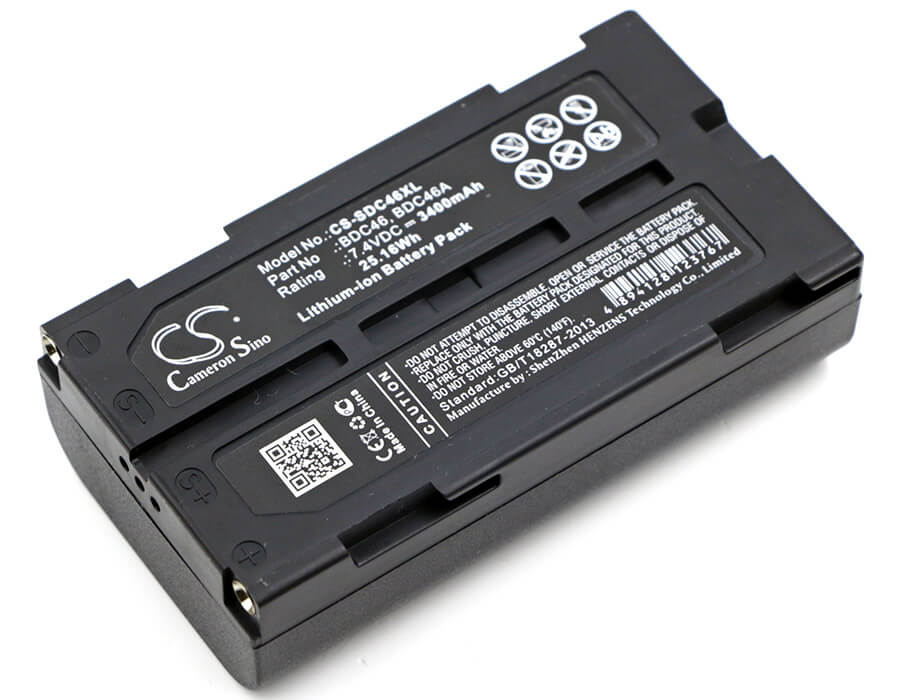 7.4V, 3400mAh, Li-ion Battery fits Rca, Cc-8251, Pro-v730, 25.16Wh