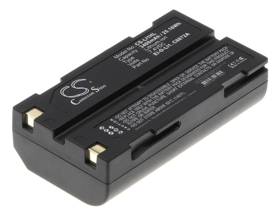 7.4V, 3400mAh, Li-ion Battery fits Survey, Equipment, 25.16Wh