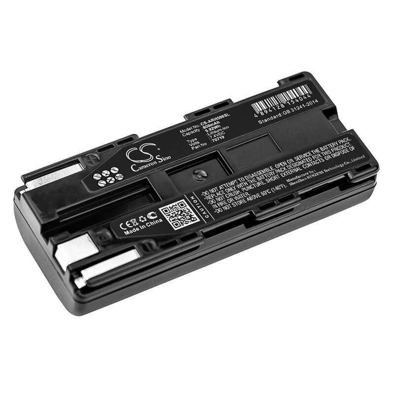 7.4V, 800mAh, Li-ion Battery fits Aeg, Are H5, Areh5-1 Rfid Reader, 5.92Wh