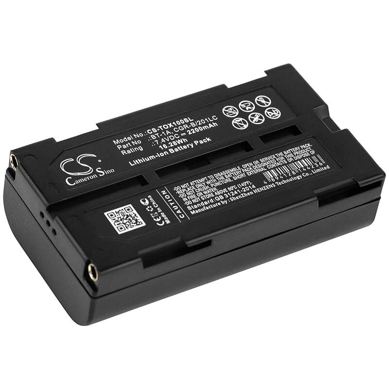 7.4V, 2200mAh, Li-ion Battery fits Topcon, Gm52, Gp-sx1, 16.28Wh