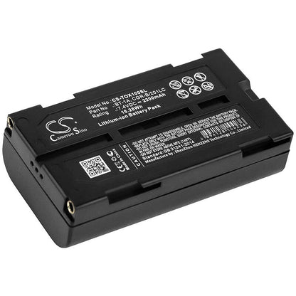 7.4V, 2200mAh, Li-ion Battery fits Topcon, Gm52, Gp-sx1, 16.28Wh