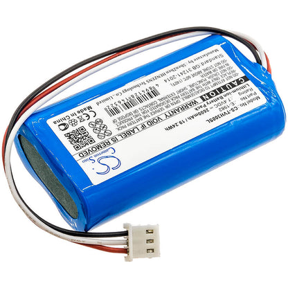 7.4V, 2600mAh, Li-ion Battery fits Televes, H30flex, 19.24Wh
