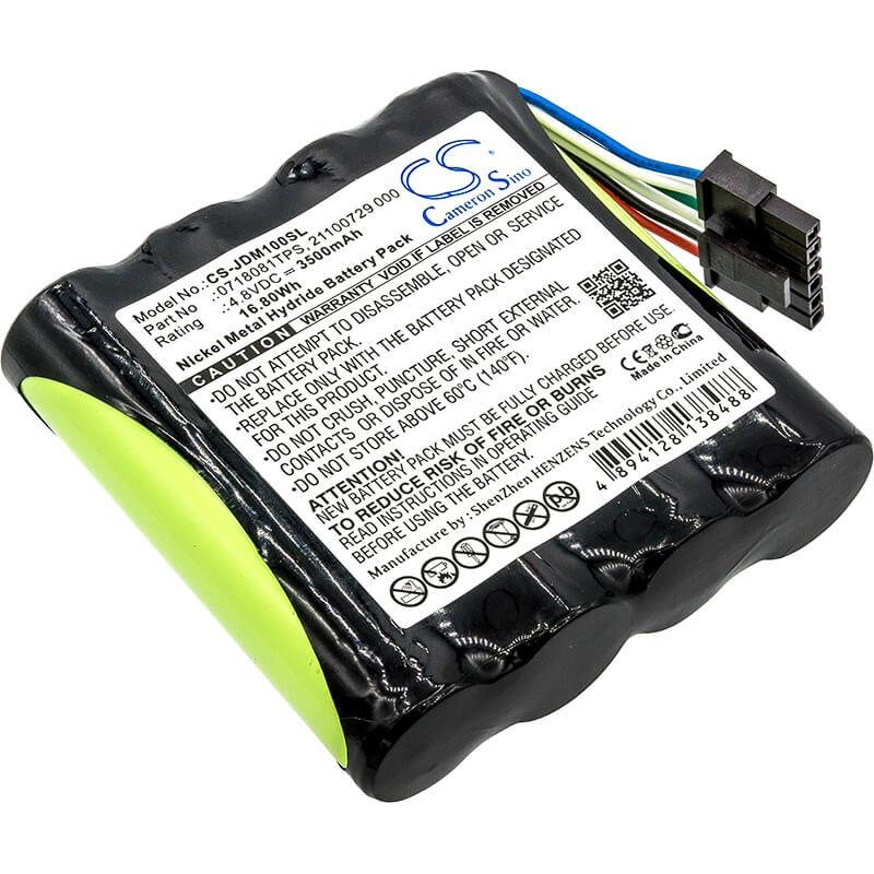 4.8V, 3500mAh, Ni-MH Battery fits Jdsu, Smartclass E1 2m, Vdsl Adsl Tps, 16.8Wh