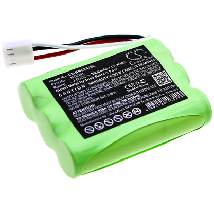 3.6V, 3600mAh, Ni-MH Battery fits Beamex, Mc2-is, Mc2-mf, 12.96Wh