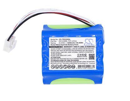 8.4V, 3500mAh, Ni-MH Battery fits Testo, 350, 350 Epa, 29.4Wh