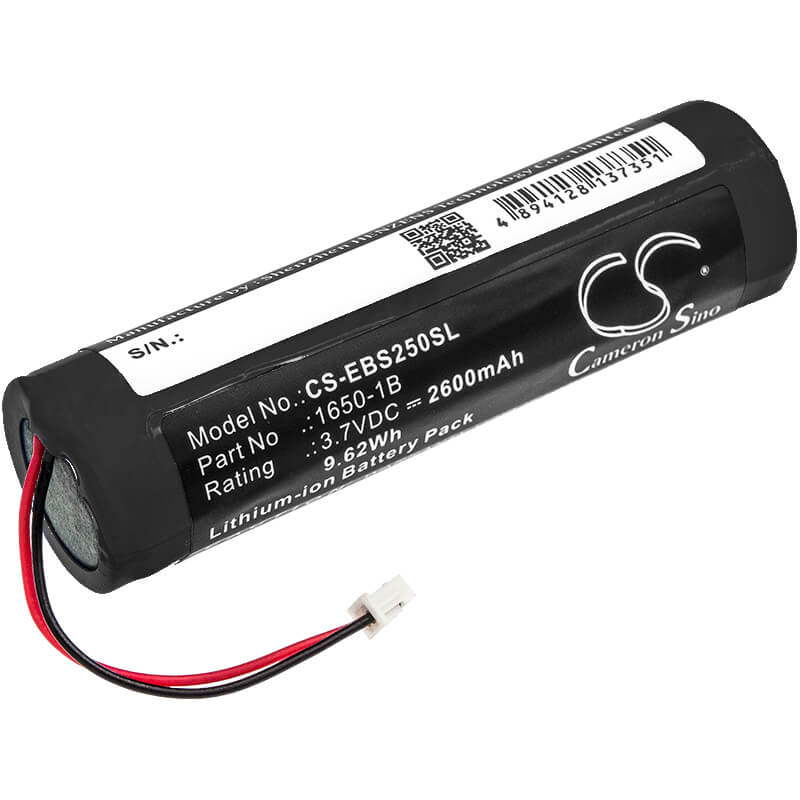 3.7V, 2600mAh, Li-ion Battery fits Eschenbach, Smartlux, Smartlux 2.5, 9.62Wh