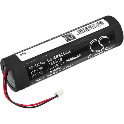 3.7V, 2600mAh, Li-ion Battery fits Eschenbach, Smartlux, Smartlux 2.5, 9.62Wh