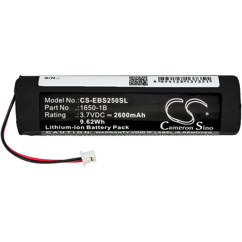 3.7V, 2600mAh, Li-ion Battery fits Eschenbach, Smartlux, Smartlux 2.5, 9.62Wh