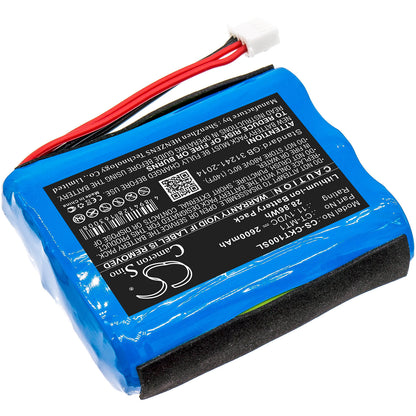 11.1V, 2600mAh, Li-ion Battery fits Tecatel, M-t1 Combo, 28.86Wh