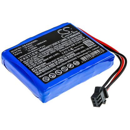7.4V, 1800mAh, Li-ion Battery fits Fluke, 830, 13.32Wh
