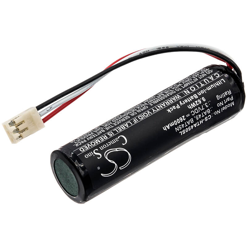 3.7V, 2600mAh, Li-ion Battery fits Ht Instruments, Pqa824, Tht45, 9.62Wh