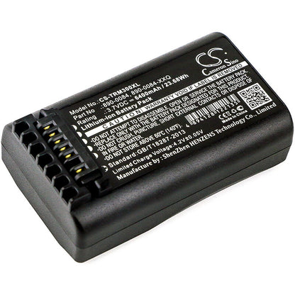 3.7V, 6400mAh, Li-ion Battery fits Trimble, Ecl-fyn2hed-00, Ecl-fyn2jaf-00, 23.68Wh