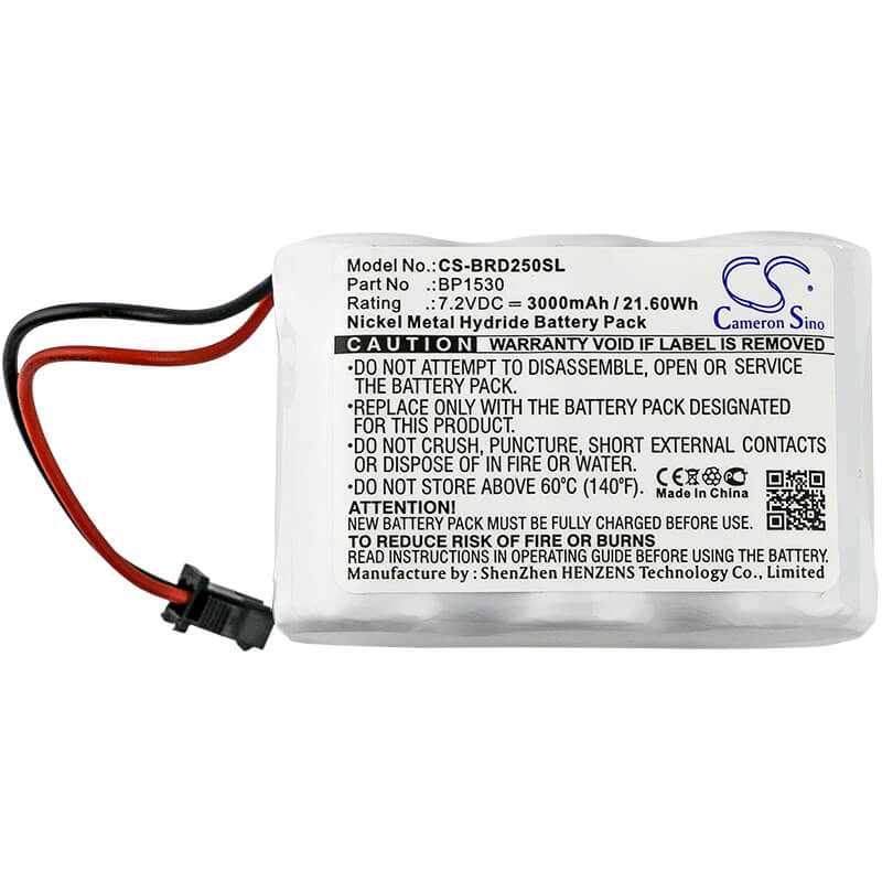 7.2V, 3000mAh, Ni-MH Battery fits Horizon, Hdsm, Hdsm 2.5 Satellite Meter, 21.6Wh