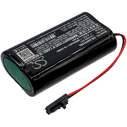 7.4V, 2600mAh, Li-ion Battery fits Comsonics, 101610-df, Qam Sniffer, 19.24Wh