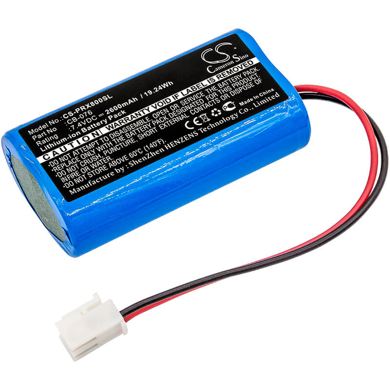 7.4V, 2600mAh, Li-ion Battery fits Promax, 8 Premium, 8 Premium Catv Analyser, 19.24Wh
