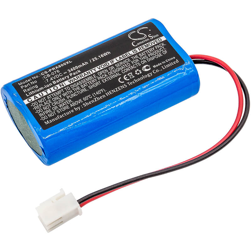 7.4V, 3400mAh, Li-ion Battery fits Promax, 8 Premium, 8 Premium Catv Analyser, 25.16Wh