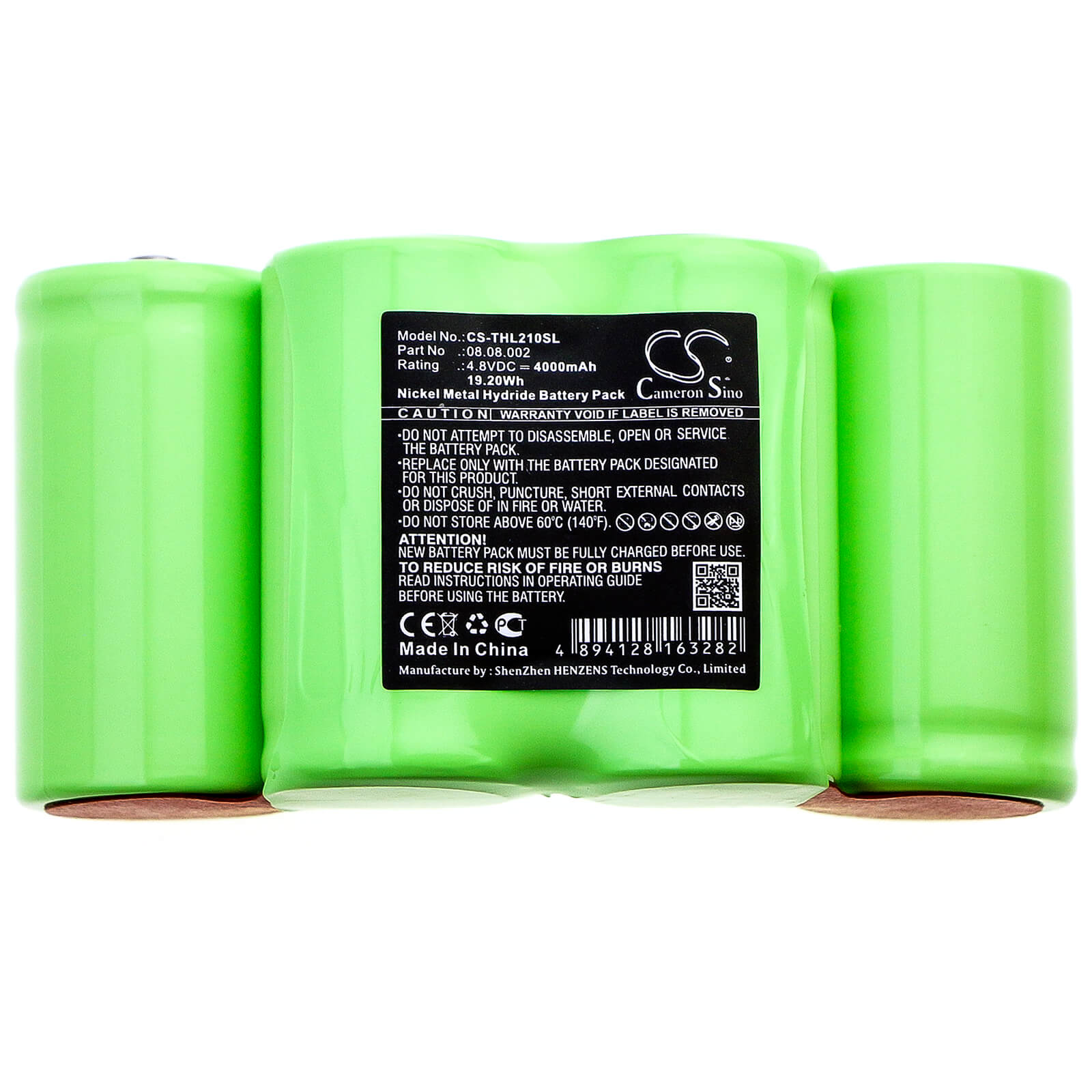 4.8V, 4000mAh, Ni-MH Battery fits Theis, Tal Evolution (200), Tal S, 19.2Wh