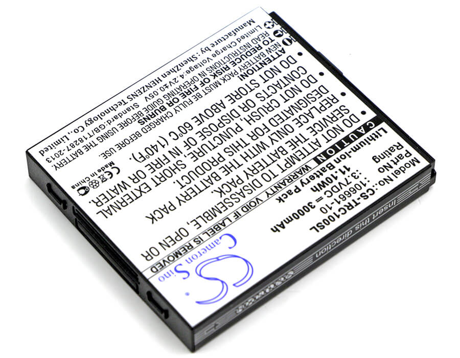 3.7V, 3000mAh, Li-ion Battery fits Trimble, Mapper 50, Tdc100, 11.1Wh