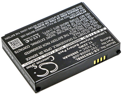 3.7V, 3060mAh, Li-Polymer Battery fits Trimble, 96410-00, Juno 3, 11.322Wh