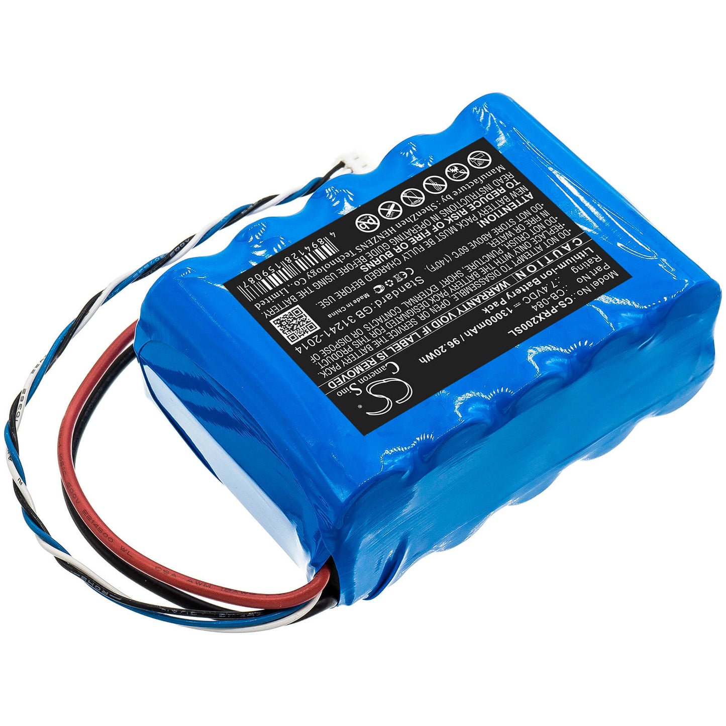 7.4V, 13000mAh, Li-ion Battery fits Promax, Neo +, Neo 2 Atsc, 96.2Wh