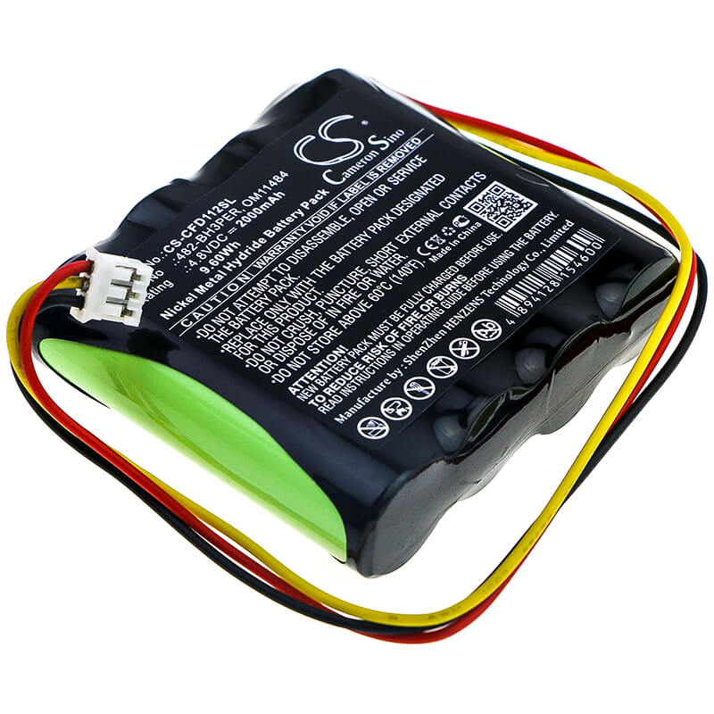 4.8V, 2000mAh, Ni-MH Battery fits Chatillon, Dfe2, Dfs2, 9.6Wh