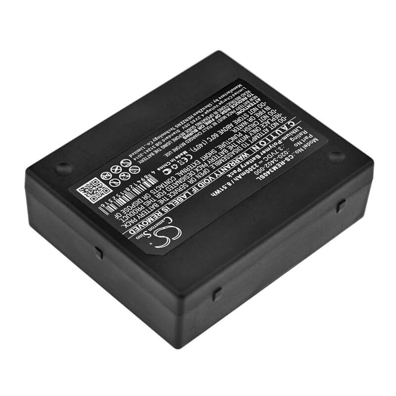 3.7V, 2300mAh, Li-Polymer Battery fits Rae Systems, Qrae Ii, Qrae Ii Gas Monitor Detector, 8.51Wh