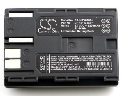 3.7V, 3200mAh, Li-ion Battery fits Urovo, I60, I60xx, 11.84Wh