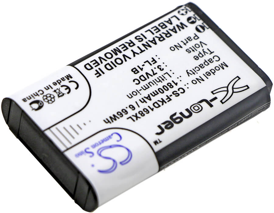 3.7V, 1800mAh, Li-ion Battery fits Fukuda, Ek-168g, Ek-268g, 6.66Wh