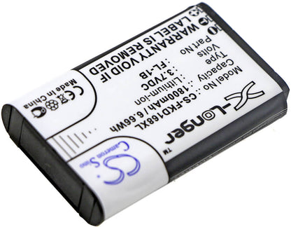3.7V, 1800mAh, Li-ion Battery fits Fukuda, Ek-168g, Ek-268g, 6.66Wh