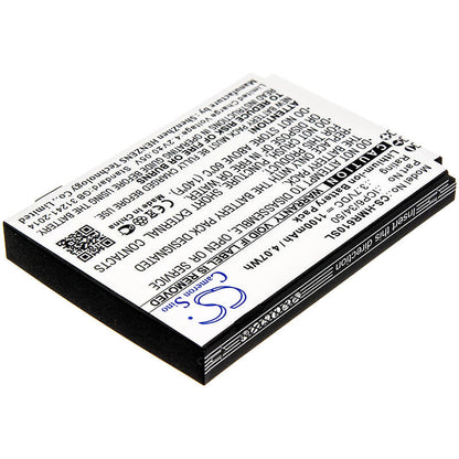 3.7V, 1100mAh, Li-ion Battery fits Humanware, Smartview Versa, Smartview Versa+, 4.07Wh