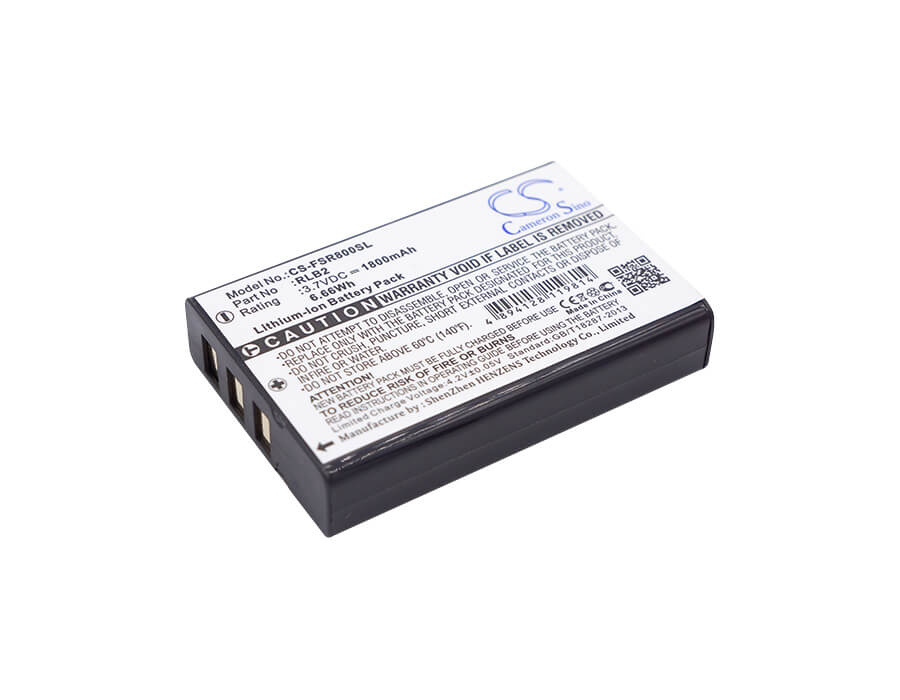 3.7V, 1800mAh, Li-ion Battery fits Fieldpiece, Scl2, Srl2, 6.66Wh