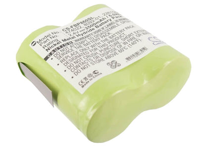 2.4V, 2500mAh, Ni-MH Battery fits Fluke, 8010, 8010a, 6Wh