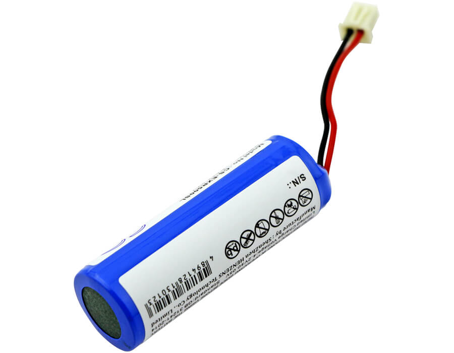 3.7V, 1600mAh, Li-ion Battery fits Extech, Vir 50, Vir50, 5.92Wh