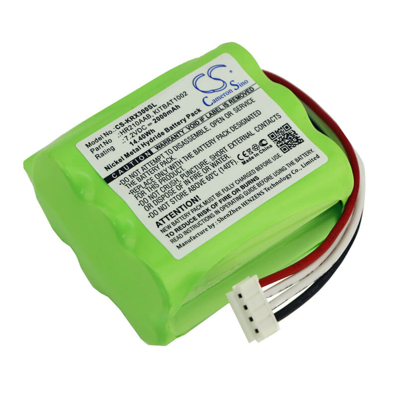 7.2V, 2000mAh, Ni-MH Battery fits Korg, Pa3x, Pa3x 61, 14.4Wh