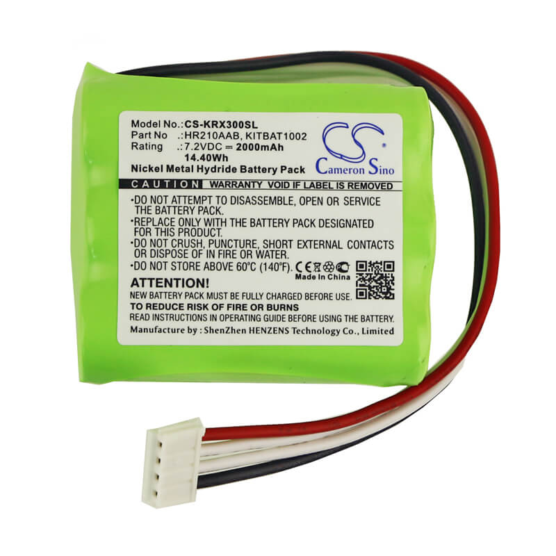 7.2V, 2000mAh, Ni-MH Battery fits Korg, Pa3x, Pa3x 61, 14.4Wh