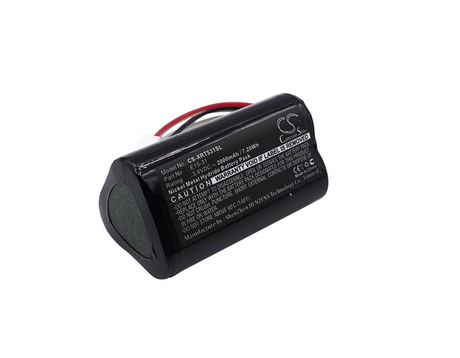 3.6V, 2000mAh, Ni-MH Battery fits X-rite, E15-31, E15-31 Shade Vision, 7.2Wh