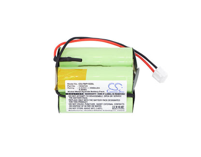 3.6V, 2500mAh, Ni-MH Battery fits Fluke, 1521 Thermometer, 1522 Thermometer, 9Wh