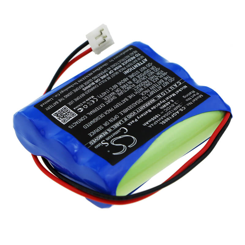 3.6V, 1800mAh, Ni-MH Battery fits Algol, Hf100, 6.48Wh
