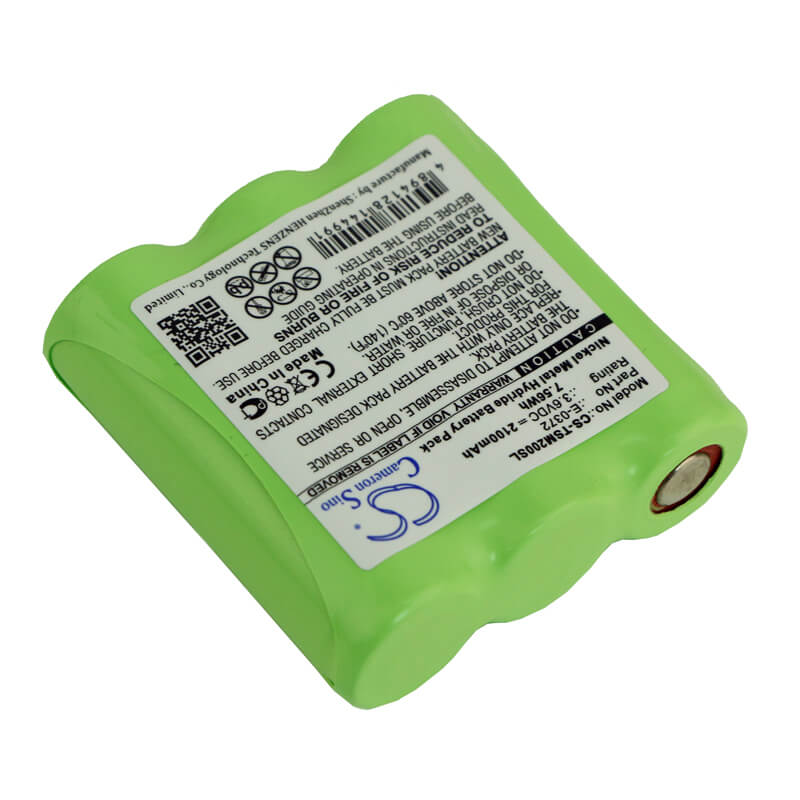 3.6V, 2100mAh, Ni-MH Battery fits Teletronic, P-0372, Tsm 2002, 7.56Wh