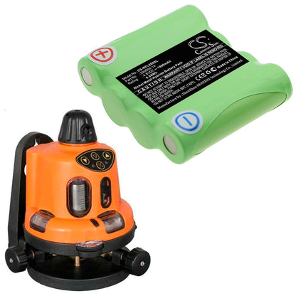 4.8V, 1800mAh, Ni-MH Battery fits Geo-fennel, Linienlaser Flg 40-green, Rotationslaser Fl 20, 8.64Wh