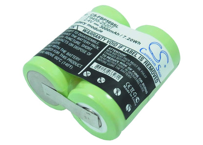 2.4V, 3000mAh, Ni-MH Battery fits Fluke, 474569, 7.2Wh